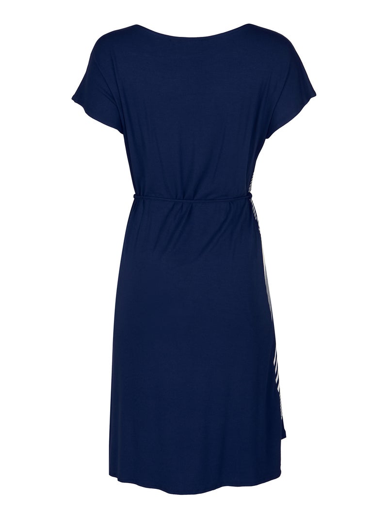 Robe estivale manches courtes Quinby Bleu - Kiabi