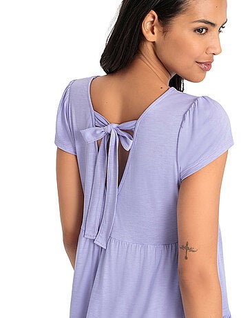 Robe estivale manches courtes Ranunkel