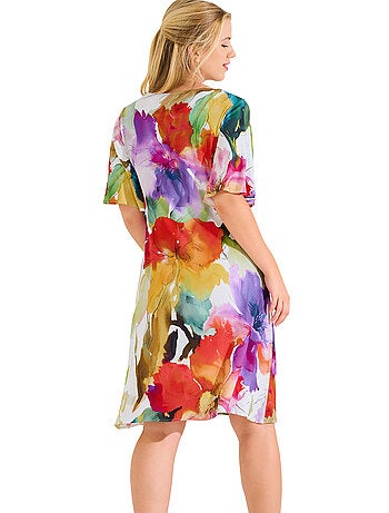 Robe estivale manches courtes ROMA