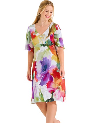 Robe estivale manches courtes ROMA