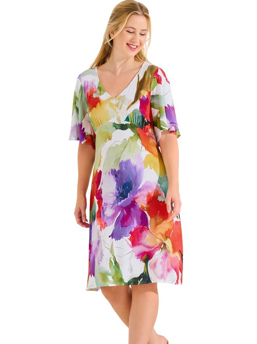 Robe estivale manches courtes ROMA - Kiabi