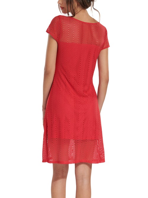 Robe estivale manches courtes Santorini - Kiabi