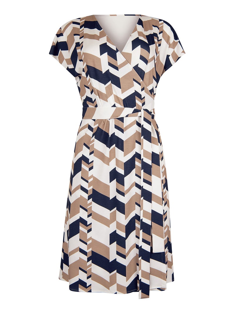 Robe estivale manches courtes Toulouse Bleu - Kiabi