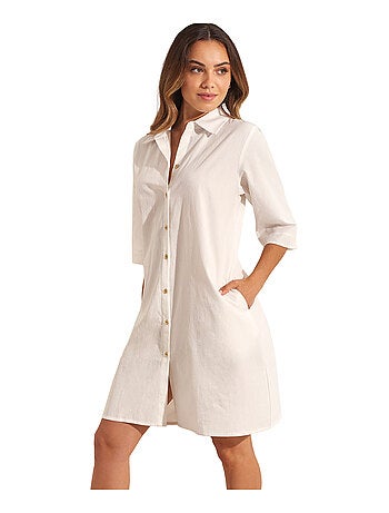 Robe estivale manches mi-longues ATLANTIS