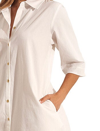 Robe estivale manches mi-longues ATLANTIS
