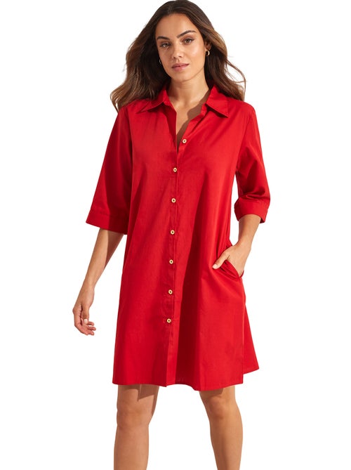 Robe estivale manches mi-longues ATLANTIS - Kiabi