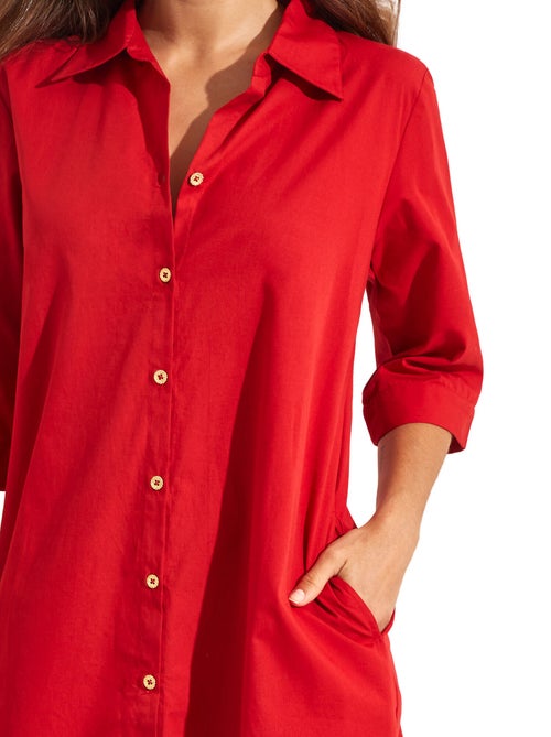 Robe estivale manches mi-longues ATLANTIS - Kiabi