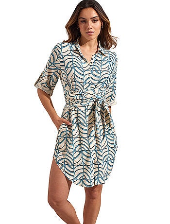 Robe estivale manches mi-longues MOAIS