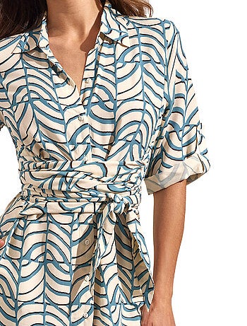 Robe estivale manches mi-longues MOAIS