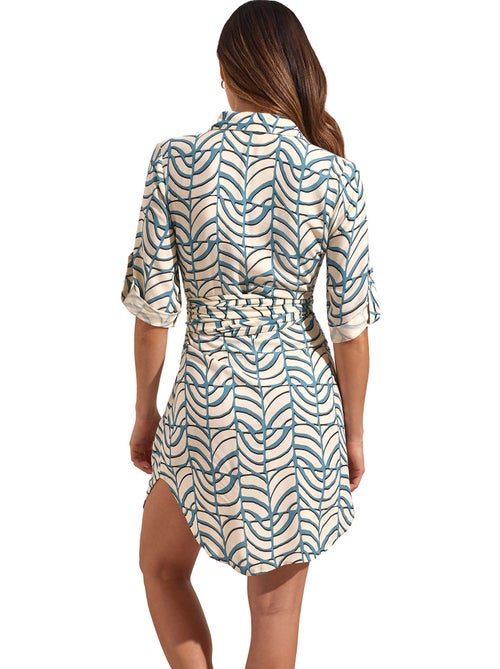 Robe estivale manches mi-longues MOAIS - Kiabi