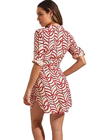 Robe estivale manches mi-longues MOAIS
