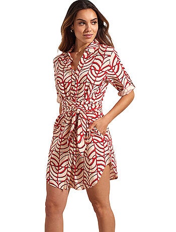 Robe estivale manches mi-longues MOAIS