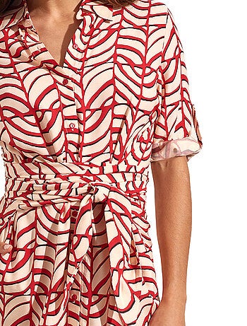 Robe estivale manches mi-longues MOAIS