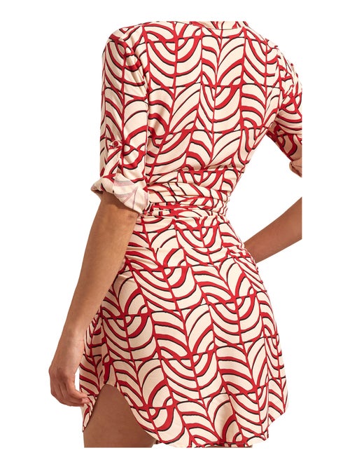 Robe estivale manches mi-longues MOAIS - Kiabi