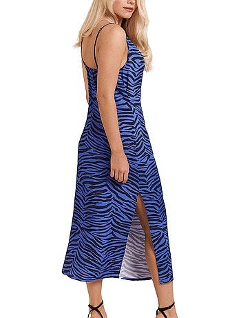 Robe estivale mi-longue fines bretelles Lima