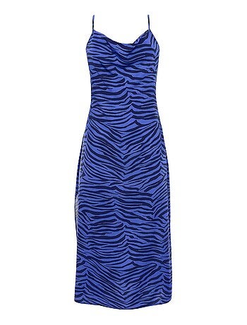 Robe estivale mi-longue fines bretelles Lima