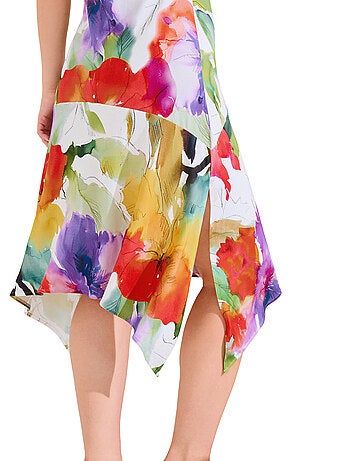 Robe estivale mi-longue sans manches ROMA