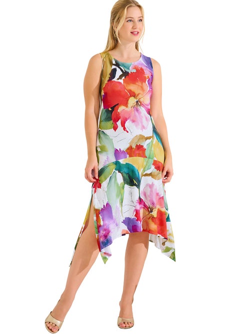 Robe estivale mi-longue sans manches ROMA - Kiabi