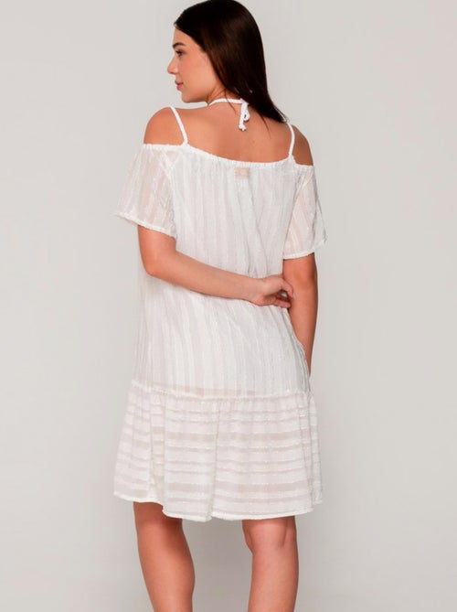 Robe estivale midi épaules tombantes PRAISE - Kiabi