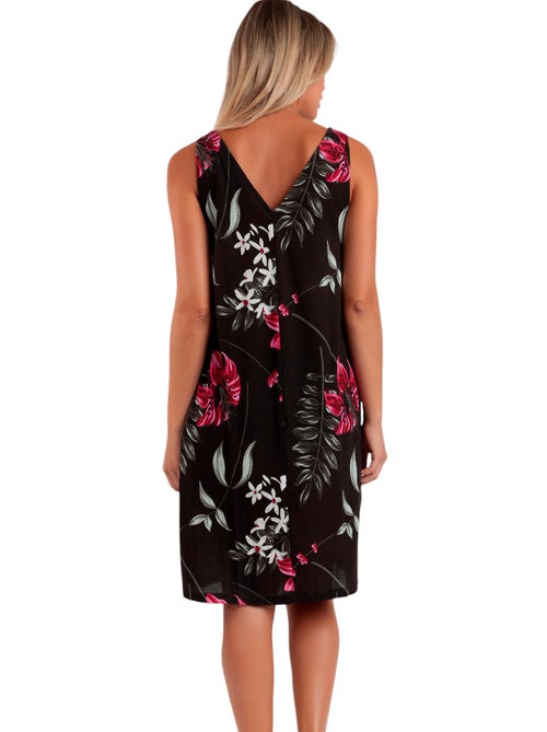 Robe estivale sans manches Brown Style - Kiabi