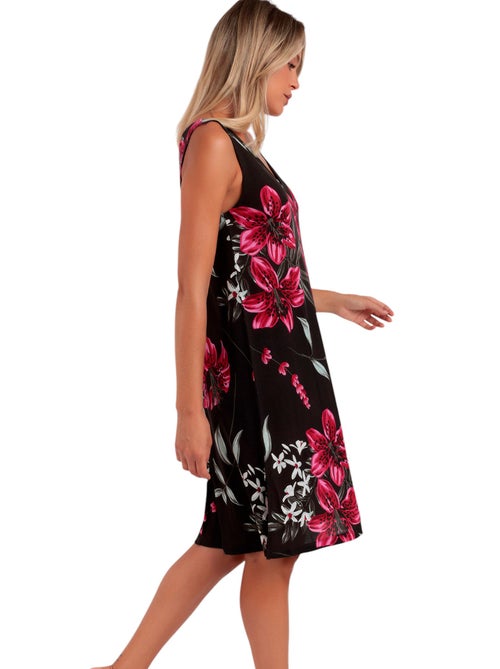 Robe estivale sans manches Brown Style - Kiabi