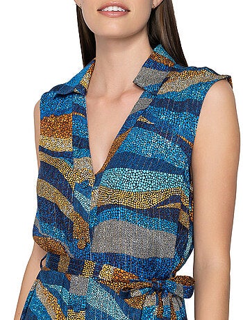 Robe estivale sans manches Liberty