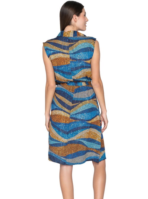 Robe estivale sans manches Liberty - Kiabi