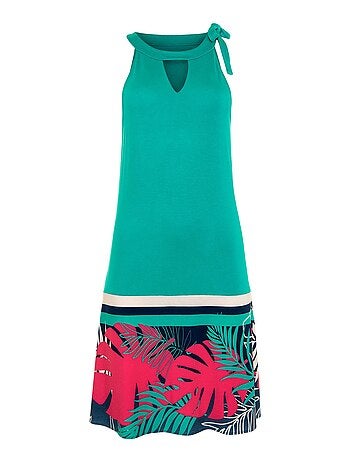 Robe estivale sans manches Tahiti