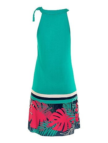 Robe estivale sans manches Tahiti