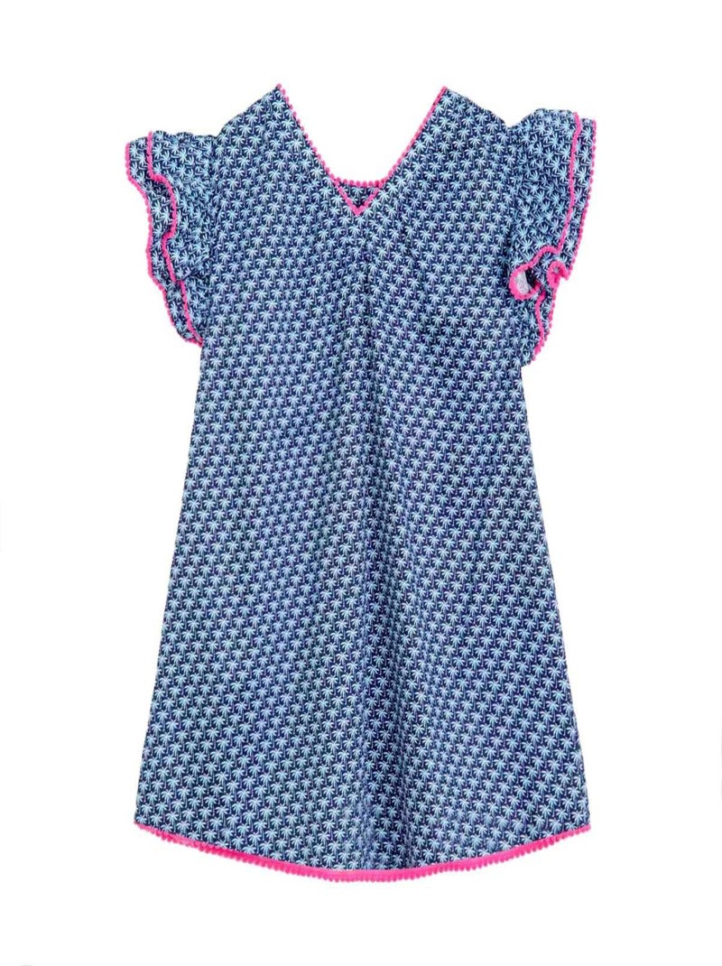 Robe  Été   Ample  BUTTERFLY - La Faute à Voltaire Bleu marine - Kiabi