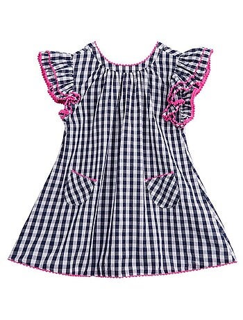 Robe Été Carreaux Vichy BUTTERFLY - La Faute à Voltaire