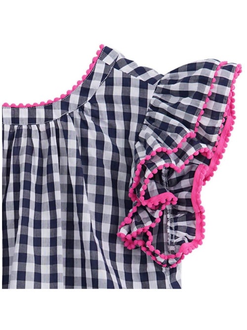 Robe Été Carreaux Vichy    BUTTERFLY - La Faute à Voltaire - Kiabi