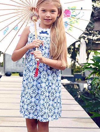 Robe Été Coton Jersey Tie-and-Dye MANON - La Faute à Voltaire