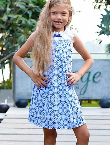 Robe Été Coton Jersey Tie-and-Dye MANON - La Faute à Voltaire