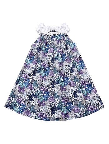 Robe Été Fleurie Liberty et MANON - La Faute à Voltaire