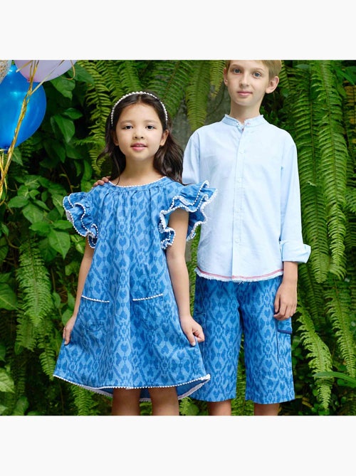 Robe  Été  Tie and Dye Ample  BUTTERFLY - La Faute à Voltaire - Kiabi