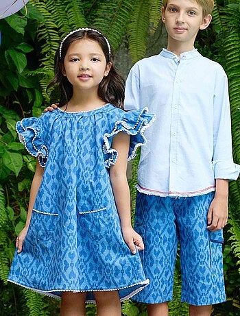 Robe Été Tie and Dye BUTTERFLY - La Faute à Voltaire