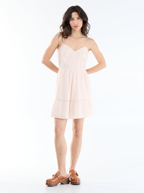 Robe évasée à bretelles - Kiabi Robe évasée à bretelles - Kiabi
