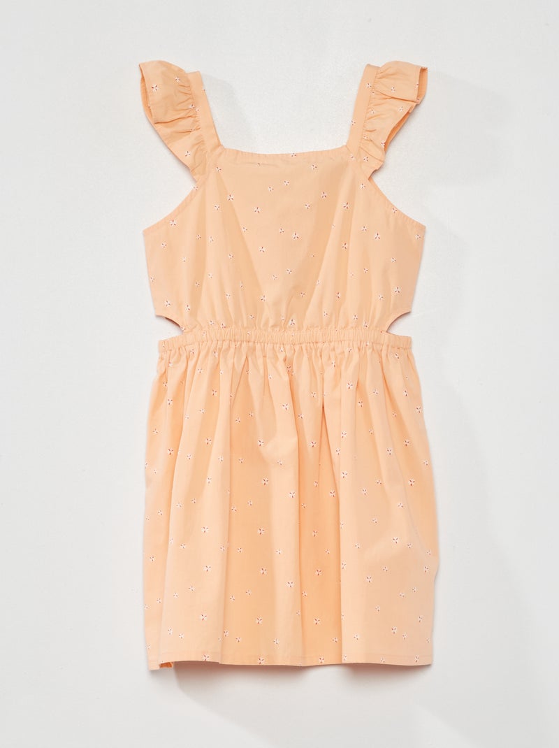 Robe évasée à bretelles Rose - Kiabi