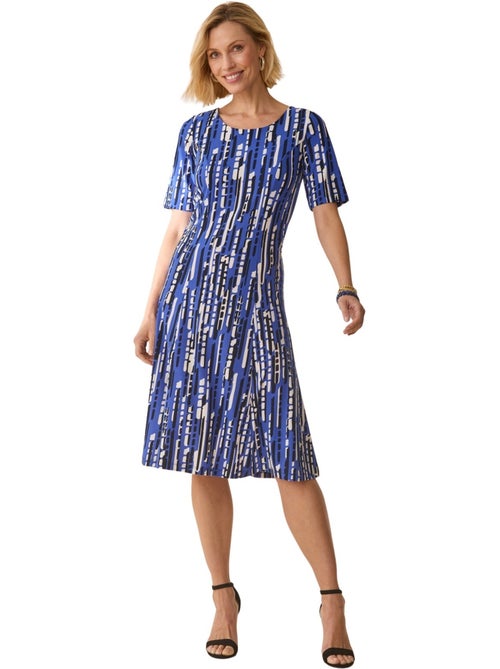 Robe évasée en maille - DAXON - Kiabi