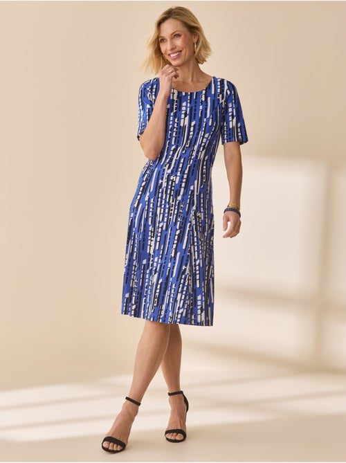 Robe évasée en maille - DAXON - Kiabi