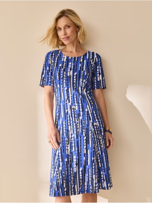 Robe évasée en maille - DAXON - Kiabi
