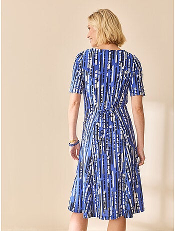 Robe évasée en maille - DAXON