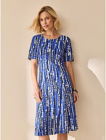 Robe évasée en maille - DAXON