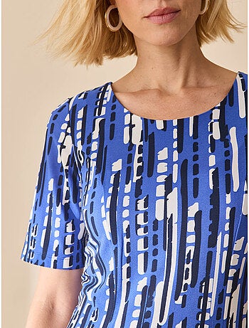 Robe évasée en maille - DAXON