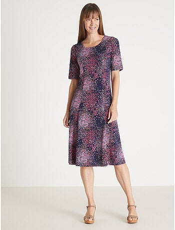 Robe évasée en maille - DAXON