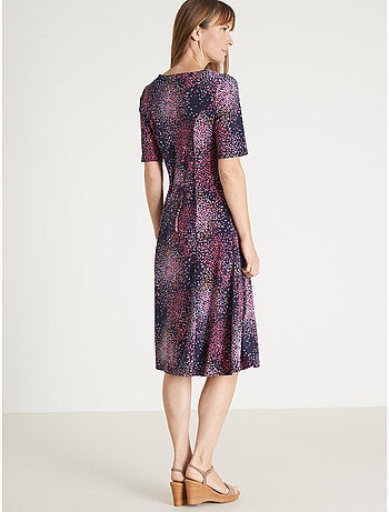 Robe évasée en maille - DAXON