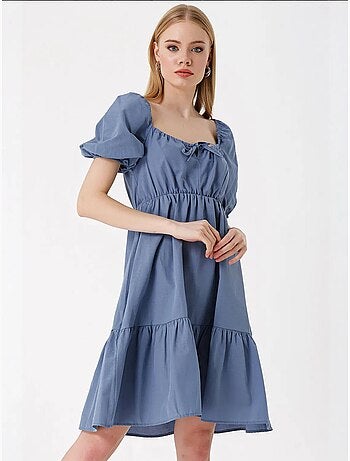 Robe évasée en popeline bdart