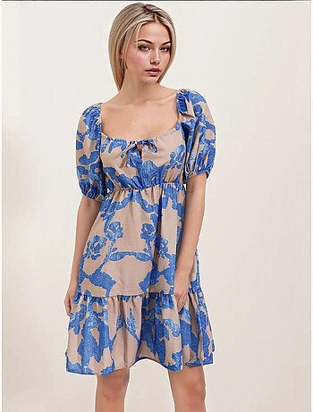 Robe évasée en popeline bdart