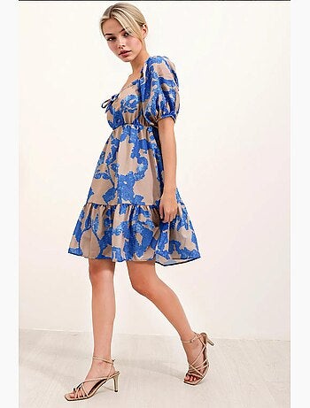 Robe évasée en popeline bdart